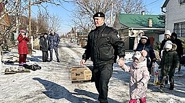 Волгоградские росгвардейцы воспитывают молодое поколение защитников Отечества • Всегда на страже, выпуск от 12 февраля 2023